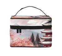 Primrose Hill Travel Makeup Bag - Organizer portatile per articoli da toeletta con scomparti con cerniera per spazzole, bottiglie e prodotti per la cura della pelle