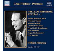Primrose William - Recital, Vol.1: 1939-1947