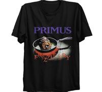 Primus Rock Band Frizzle Fry Suck on This Sailing The Seas of Cheese T-ShirtBlackM