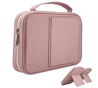 PRIMUZ Custodia protettiva per bibbia, 28 x 22 x 6 cm, con manico per libri biblici, custodia per il trasporto della Bibbia per una facile presa per contenere penne, libri, quaderni e tablet