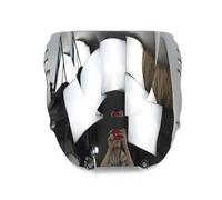 PRIMUZ Parabrezza Parabrezza Compatibile con CBR 900RR 900 RR 919 1998 1999 WindScreen Double Bubble CBR 919 CBR900RR 900RR CBR900 98 99 (Color : Chrome)