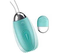 PRIMUZ Śéșșuālī Mașșàggiø Ovettó Ｖîbrante Wirelèss Donne Ovuló Îbràtóri Telecomand À Distanza Piccolo, Îbràtóri Donna Clidòrīdè Púntó Ǵ̣ Ŝeŝŝo Ŝéx Toysper per Coppie