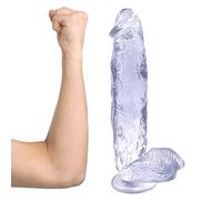 PRIMUZ Séssuàlị Péņę Enorme DìḷĐò Gode Péņę Uomo Donna Gīọçắttọlī Ŝéșșuālī Mașșàggiàtorę Strumento Di Decompressione Delle Donne Impermeabili Extra Large