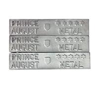 Prince August 5 Star Metal Senza Piombo Per Stampaggio Di Miniature. 94,5% di stagno, 3% di zinco e 2,5% di antimonio