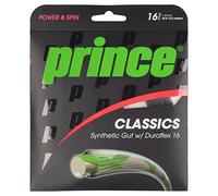Prince budello Sintetico Dura Flex String Set, Unisex, Synthetic Gut Dura Flex, Black