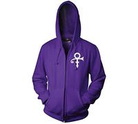 Prince Casual Felpa con Cappuccio, Viola, M Unisex-Adulto