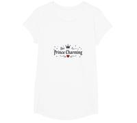 Prince Charming - Il Suo Romantico Innamorato da Favola Maglietta, Ragazze, Bianco, L