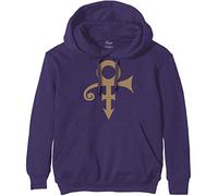Prince - Felpa # S Unisex Purple # Symbol
