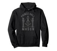 Prince Hall Mason Masonic Square & Compass Masson Shriner Felpa con Cappuccio