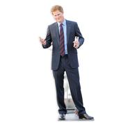 Prince Harry Lifesize Cartone Ritaglio / IN Piedi / Platino Jubilee Royal