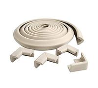 Prince Lionheart Protezione Bordo Tavolo | Schiuma Morbida Ammortizzante | Rotolo 3.65m + 4 Angoli | Protezioni Cuscino Bordo E Angoli | Facile Pulizia | Facile da Montare E Rimuovere | Neutro