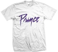 Prince Logo White M Maglietta
