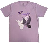 Prince Maglietta Doves Distressed Unisex Purple S