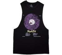 Prince Maglietta Purple Rain Disc Unisex Black S