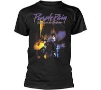 Prince - T-Shirt # M Black Unisex # Purple Rain