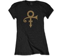 Prince Symbol Black M Donna Maglietta