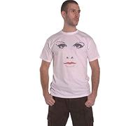 Prince T Shirt Faces And Doves Logo Nuovo Ufficiale Uomo Bianca Size L