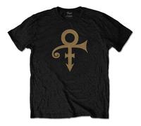 Prince T Shirt Symbol logo nuovo Ufficiale Uomo nero