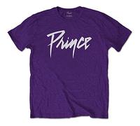 Prince Logo Purple Rain Rock ufficiale Uomo maglietta unisex