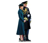 Prince William E Kate Royal Jubilee Grandezza Naturale Cartone Ritaglio/Sagoma