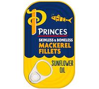Princes Filetti di sgombro in olio di girasole 125g Caso di 10