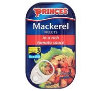 Princes filetti di sgombro in salsa di pomodoro ricco 10 x 125g