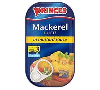Princes Filetti Di Sgombro In Salsa Di Senape (125g) (Confezione da 2)