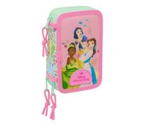 PRINCESAS DISNEY BLOOM - School Pencil Case with 37 Tools Included, Children's C