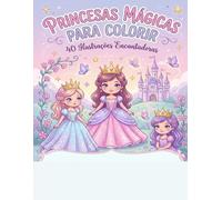Princesas Mágicas para Colorir