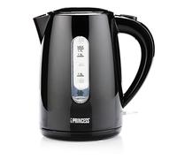 Bollitore Elettrico A Caraffa Da 1,7 Lt Princess Nero Lucido Per Te' E Infusi