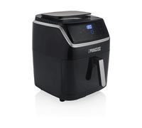 PRINCESS 182080 AEROFRYER STEAM FRIGGITRICE AD ARIA, capacità 6,5 l, Max potenza 1700 W, 8 programmi, da 40 °C a 200 °C, Friggitrice ad Aria e Vapore 2-in-1