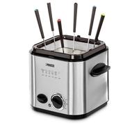 Princess 182611 Friggitrice 1.2 l 840 W 6 forchette da fonduta Acciaio inox