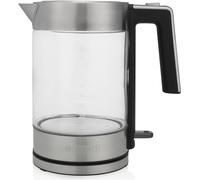 Princess 236041 Glass Kettle London - 1,7 L - 2200 W - Black - Acciaio inossidabile - Transparente - vetro - acciaio inossidabi NEW