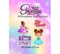 Princess Affirmation Coloring book