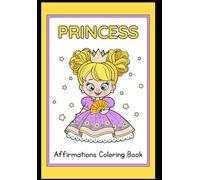 Princess Affirmations coloring book