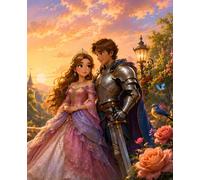 Princess and Knight Composition Notebook: Wide Ruled Fairytale Castle Writing Journal for Kids, Students, School Notes, Creative Stories, and Royal Adventure Fans