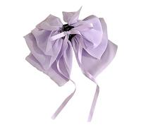 Princess At Large - Fermagli per capelli con fiocco morbido, carino, forte tenuta, accessorio per acconciature da donna