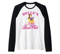 Princess Belle's Book Club Maglia con Maniche Raglan