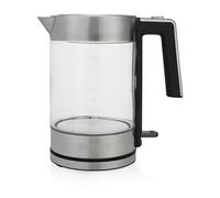 Princess Bollitore in Vetro e Acciaio Inox London, 2200 watt, 1.7 litri, Design unico