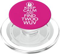 Princess Bride Keep Calm and Find Twoo Wuv PopSockets PopGrip per MagSafe