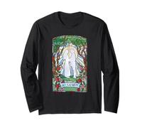 Princess Bride Westley And Buttercup Stained Glass Movie Maglia a Manica
