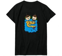 Princess-Bubblegum-Rock-Shirt-Adventure-Time-Finn-And-Jake-Funny-Marceline-Unisex-Black-White-T-Shirt(1) Black Blacks