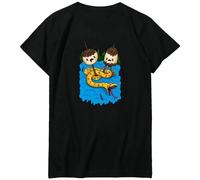 Princess-Bubblegum-Rock-Shirt-Adventure-Time-Finn-And-Jake-Funny-Marceline-Unisex-Black-White-T-Shirt(1) Black BlackM