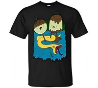 Princess Bubblegum Rock T-Shirt A0dventure Time Black XL