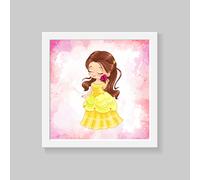Princess Cinderella Poster Parete, Fiaba Principesse Nursery Decor Murale