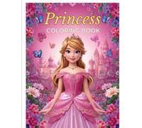 Princess ,Coloring Book: Color, Create and Design Your Own Stylish Outfits
