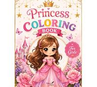 Princess Coloring Book for Girls