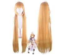 Princess Connect! Ri: Dive Pecorine Parrucca lunga Cosplay Costume Resistente al calore Capelli sintetici Pecoriinu Parrucche da donna