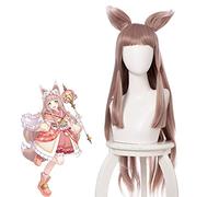 Princess Connect! Ri: tuffo Maho Parrucche Cosplay Capelli sintetici Halloween Parrucca Festa di Carnevale