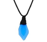 PRINCESS CUTENESS STORE H2O Just Add Water - Collana con cordoncino nero e cristalli blu